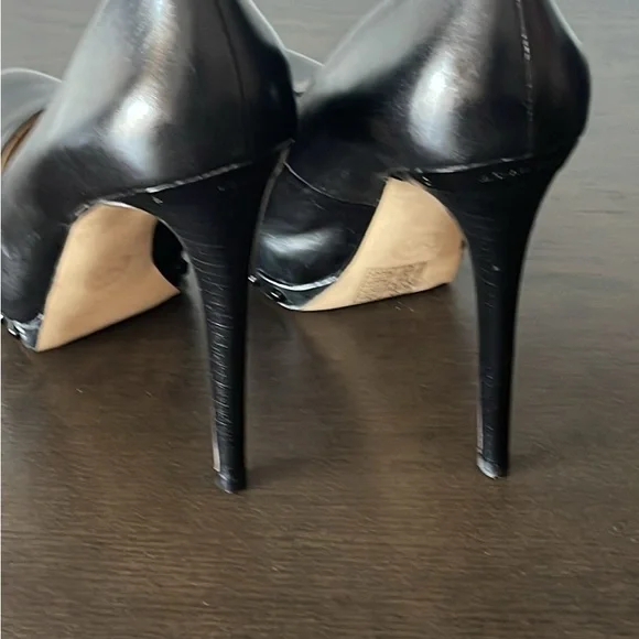 Michael Kors Black Studded Heels Sz 9.5 - Picture 4 of 5